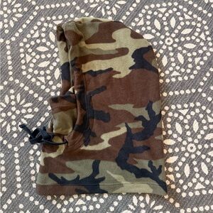Camouflage Burton Super Soft Fleece Balaclava (NWOT) Hood
